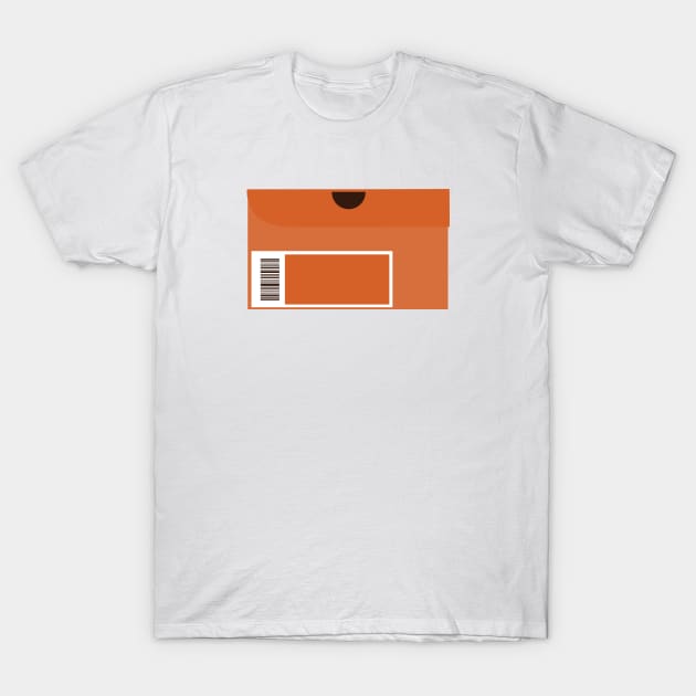 Orange Sneakerbox T-Shirt by lukassfr